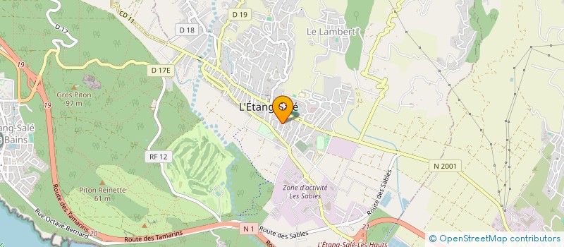 localisation de l'entreprise SCI YONG JO.BE.LI à L'ETANG-SALE