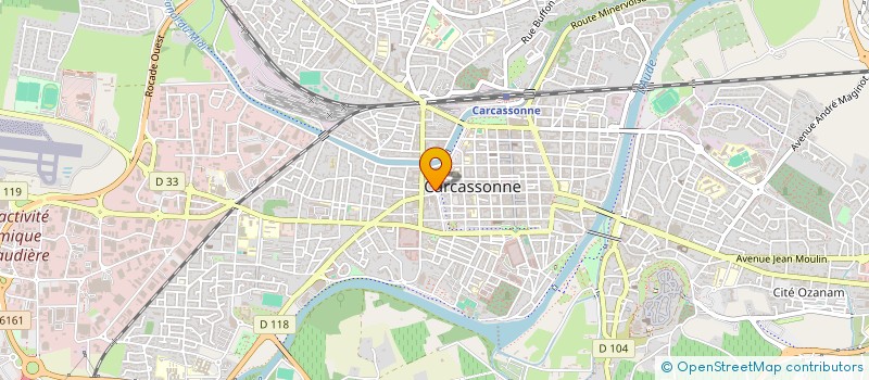 localisation de l'entreprise SCI YONY à CARCASSONNE