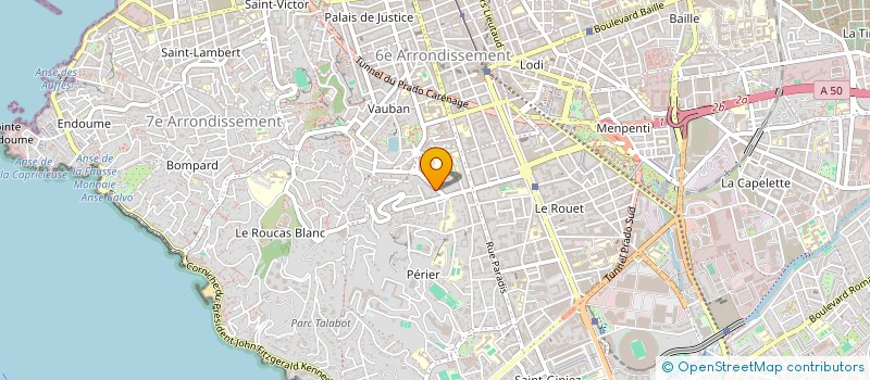 localisation de l'entreprise SCI YORD à MARSEILLE