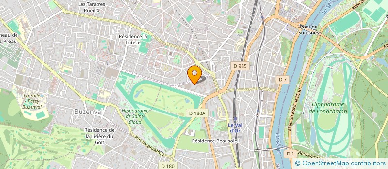 localisation de l'entreprise SCI YOREL à SAINT-CLOUD