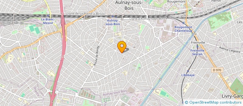 localisation de l'entreprise SCI YORGA à AULNAY-SOUS-BOIS