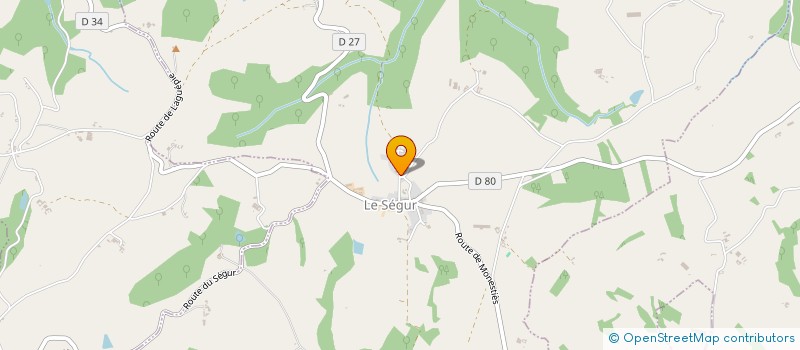 localisation de l'entreprise SCI YOROVA  LAPARROUQUIAL