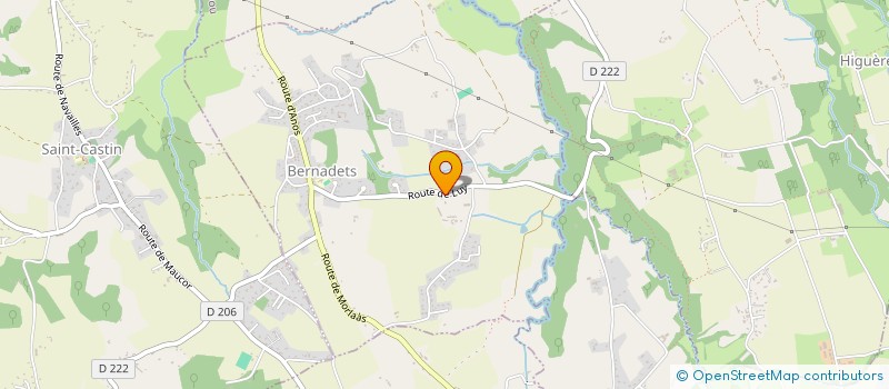 localisation de l'entreprise SCI YOSHIDA  BERNADETS