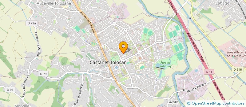 localisation de l'entreprise SCI YOSOJU à CASTANET-TOLOSAN