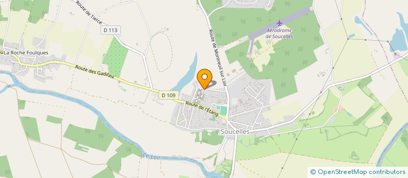 localisation de l'entreprise SCI YOU.PY  RIVES-DU-LOIR-EN-ANJOU