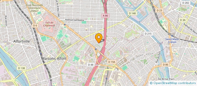 localisation de l'entreprise SCI YOUKY AND KERRY à MAISONS-ALFORT
