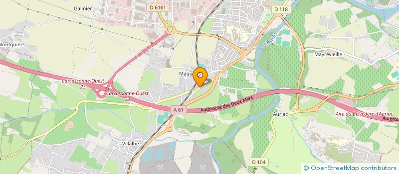 localisation de l'entreprise SCI YOUME à CARCASSONNE