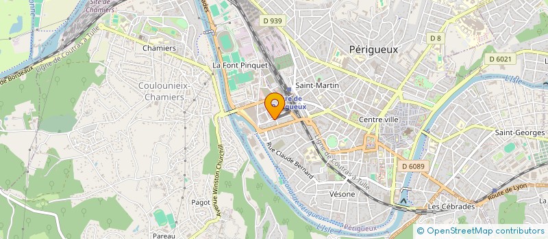 localisation de l'entreprise SCI YOUNG PHUONG à PERIGUEUX