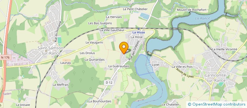 localisation de l'entreprise SCI YOUNITED  SAINT-SAMSON-SUR-RANCE