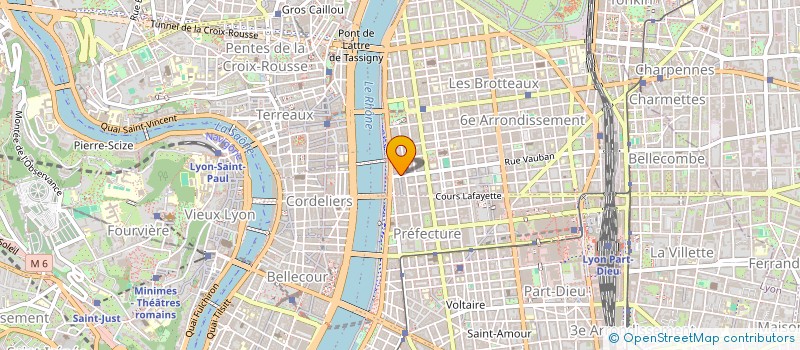 localisation de l'entreprise SCI YOURIGIN  LYON