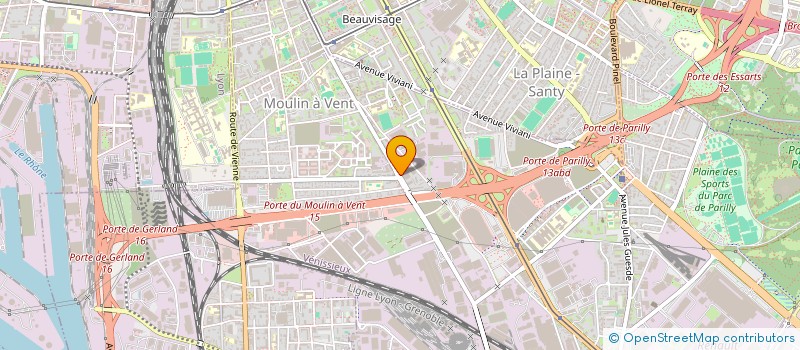 localisation de l'entreprise SCI YOUSMAN  VENISSIEUX