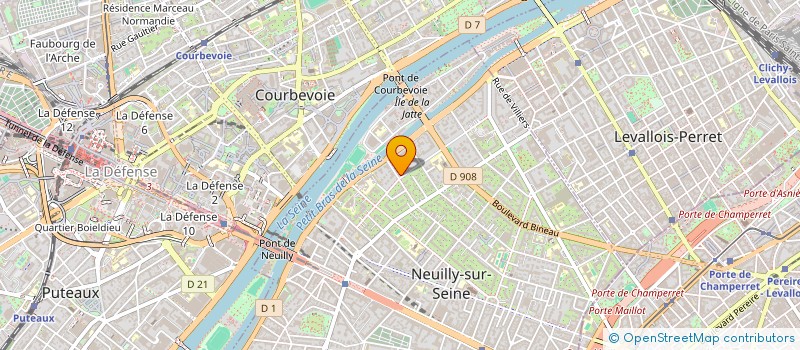 localisation de l'entreprise SCI YOUSSAYE à NEUILLY-SUR-SEINE