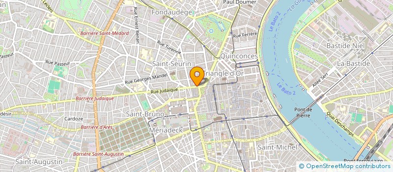 localisation de l'entreprise SCI YOUXYOUX  BORDEAUX