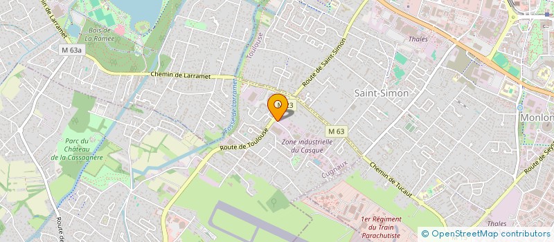 localisation de l'entreprise SCI YOVIGAL à TOULOUSE