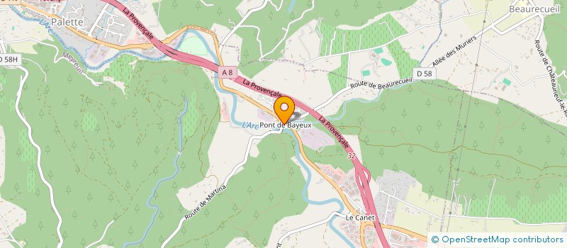 localisation de l'entreprise SCI YP  MEYREUIL