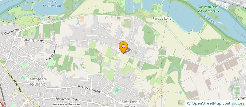 localisation de l'entreprise SCI YPAA à SAINT-DENIS-EN-VAL