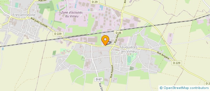 localisation de l'entreprise SCI YPEHC  VALINES