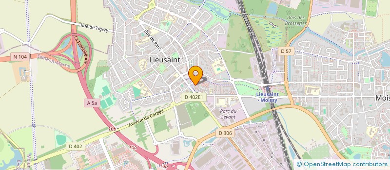 localisation de l'entreprise SCI YS  VARENNES-JARCY