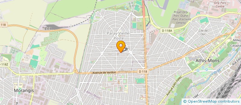 localisation de l'entreprise SCI YSA à PARAY-VIEILLE-POSTE