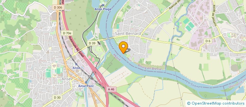 localisation de l'entreprise SCI YSA  SAINT-BERNARD