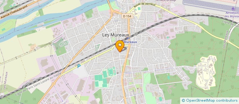 localisation de l'entreprise SCI YSA  LES MUREAUX