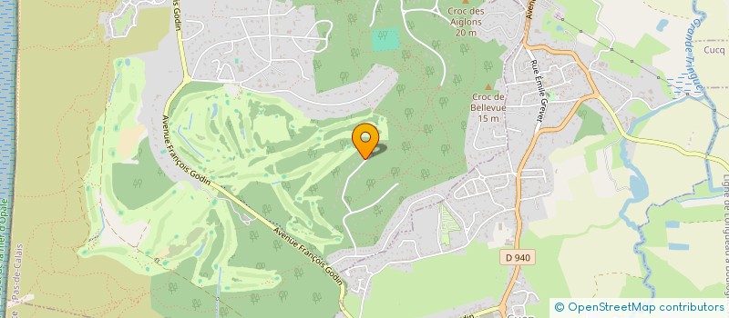 localisation de l'entreprise SCI YSABER à LE TOUQUET-PARIS-PLAGE