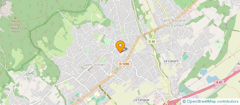localisation de l'entreprise SCI YSAC FAMILY à SAINT-ISMIER