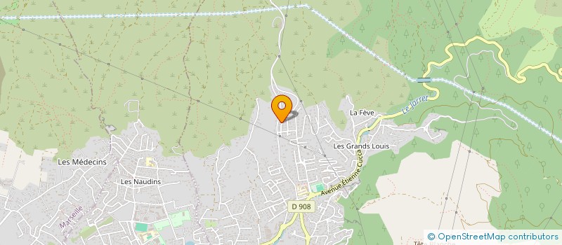 localisation de l'entreprise SCI YSAM  ALLAUCH