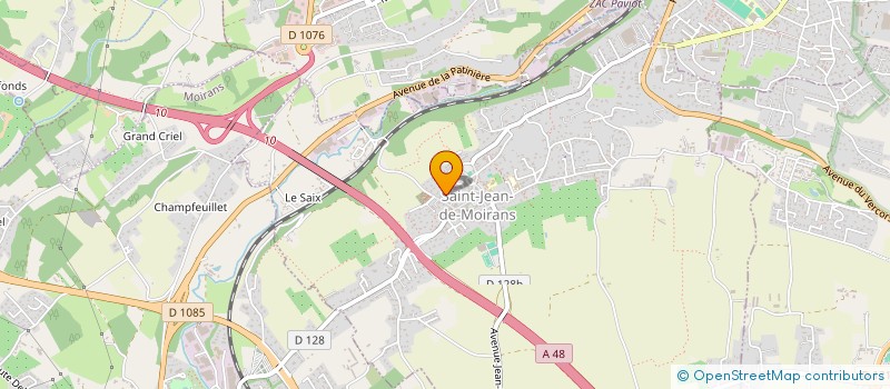 localisation de l'entreprise SCI YSATIMMO  SAINT-JEAN-DE-MOIRANS