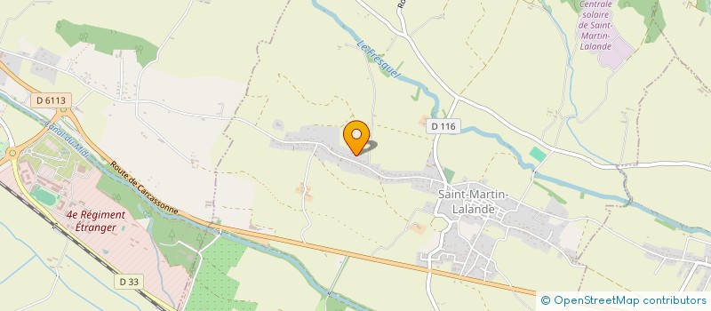 localisation de l'entreprise SCI YSATIS à CASTELNAUDARY