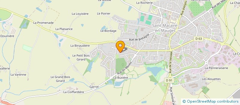 localisation de l'entreprise SCI YSI IMMO  SEVREMOINE