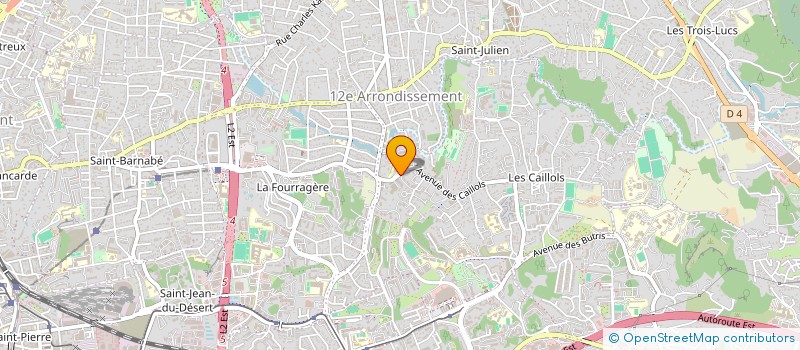 localisation de l'entreprise SCI YSM à MARSEILLE