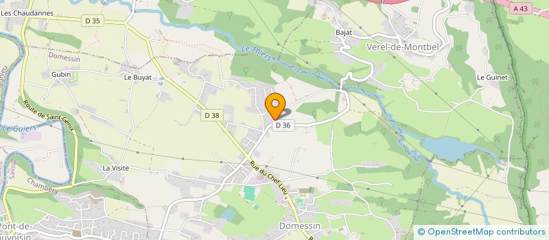 localisation de l'entreprise SCI YTM PRO  DOMESSIN