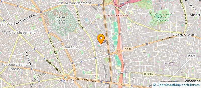 localisation de l'entreprise SCI YU  PARIS