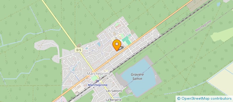 localisation de l'entreprise SCI YUCA  MARCHEPRIME