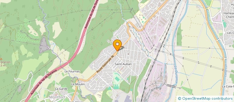 localisation de l'entreprise SCI YULIA  CHATEAU-ARNOUX-SAINT-AUBAN