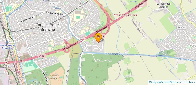 localisation de l'entreprise SCI YUMEOZ  COUDEKERQUE-BRANCHE