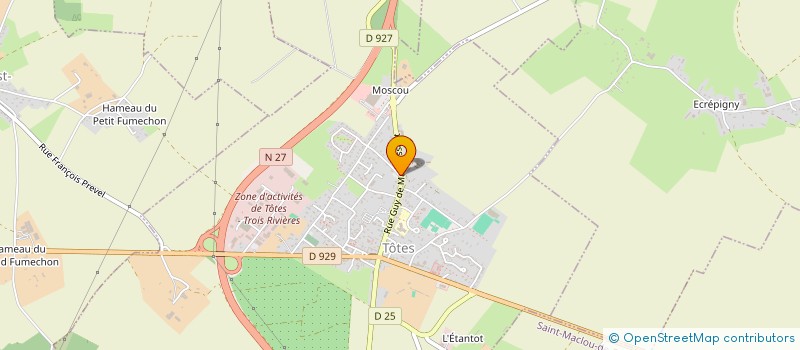 localisation de l'entreprise SCI YUMI  TOTES