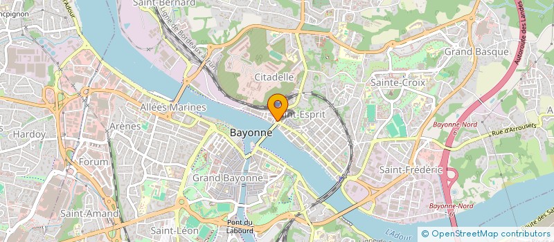 localisation de l'entreprise SCI YUMY à BAYONNE