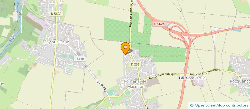 localisation de l'entreprise SCI YUPENDI à FONTENAY-LE-MARMION