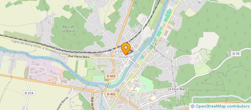 localisation de l'entreprise SCI YURDUM à LA FERTE-SOUS-JOUARRE