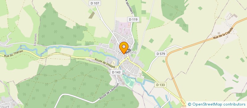 localisation de l'entreprise SCI YVANE  SONGEONS