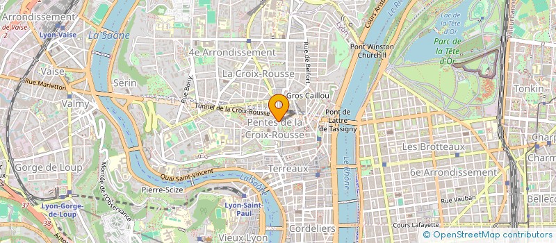 localisation de l'entreprise SCI YVANN à LYON