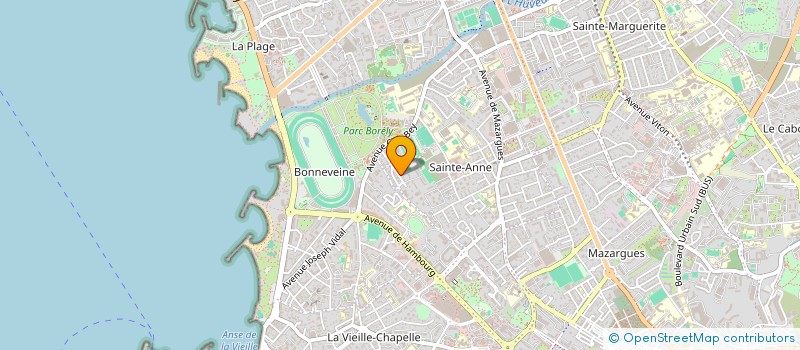 localisation de l'entreprise SCI YVANOUK à MARSEILLE
