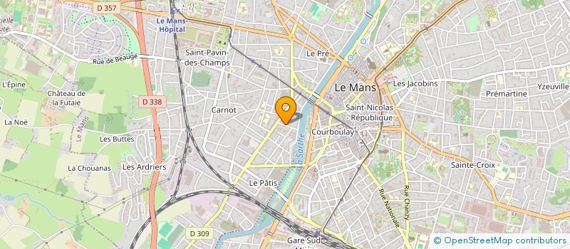 localisation de l'entreprise SCI YVEGE à LE MANS