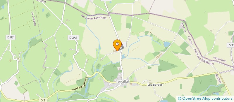 localisation de l'entreprise SCI YVERNAULT  ORLEAT