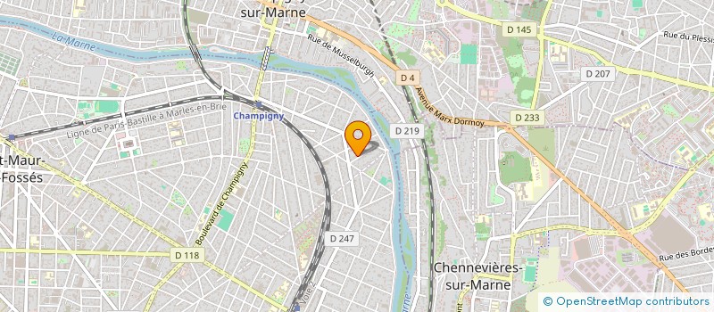 localisation de l'entreprise SCI YVES DU MANOIR à SAINT-MAUR-DES-FOSSES