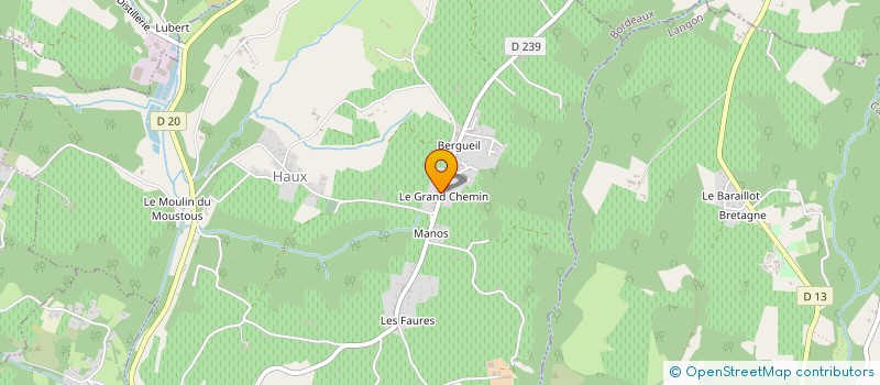 localisation de l'entreprise SCI YVES ET MARCEL  CADILLAC-SUR-GARONNE