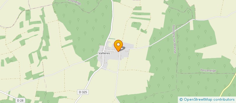 localisation de l'entreprise SCI YVES ET VIRGINIE  THORIGNY SUR OREUSE