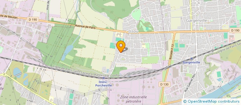 localisation de l'entreprise SCI YVETTE & GABRIEL  ISSOU